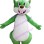Green Curly Squirrel Mascot Costume