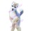 Tail-wagging Coquettish Wolf Mascot Costume