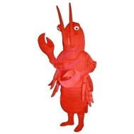 Red Lobster With Big Tongs Mascot Costume
