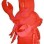 Red Lobster With Big Tongs Mascot Costume