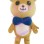 Seed Bear With Tie Mascot Costume