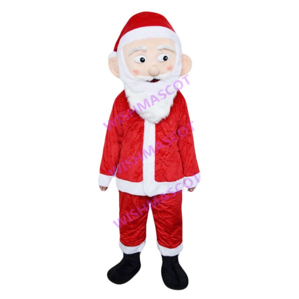 Professional Santa Claus Mascot Costume