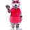 Agent Otter With Blindfold Mascot Costume