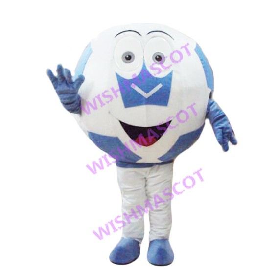 Blue Sports Football Mascot Costume