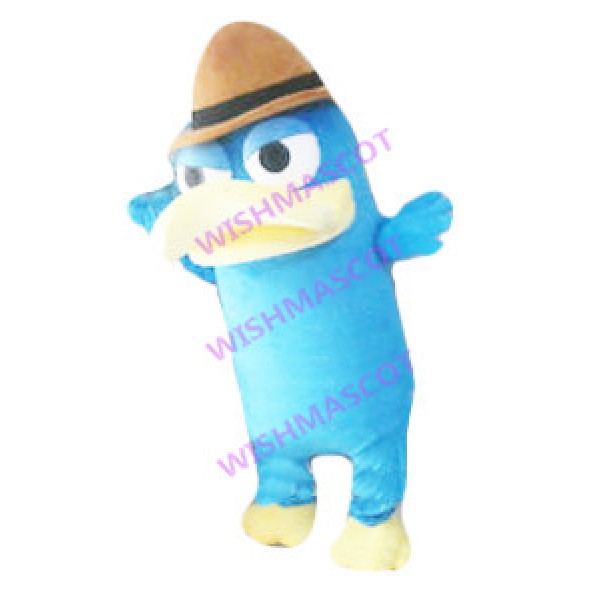 Spy Platypus Perry Mascot Costume