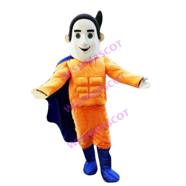 Righteous Muscle Superman Mascot Costume