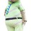 Slow Three-toed Sloth Lightning Mascot Costume