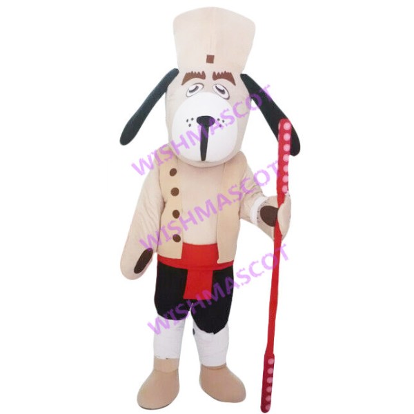 Respectful Elder Dog Mascot Costume