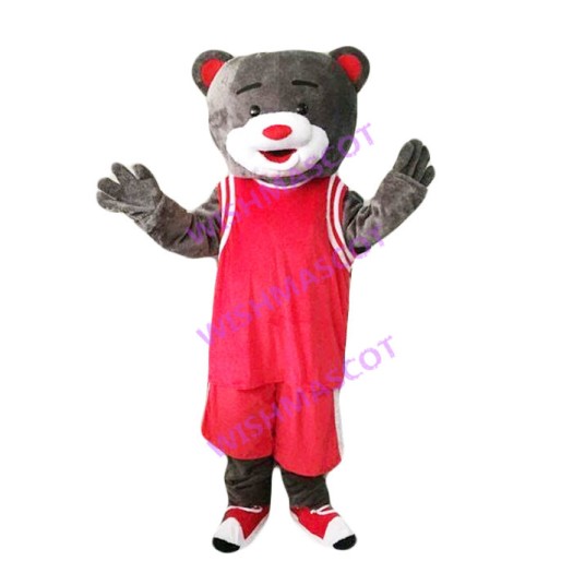 Vigorous Sports Bear Mascot Costume
