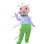 Polite Pig Mascot Costume