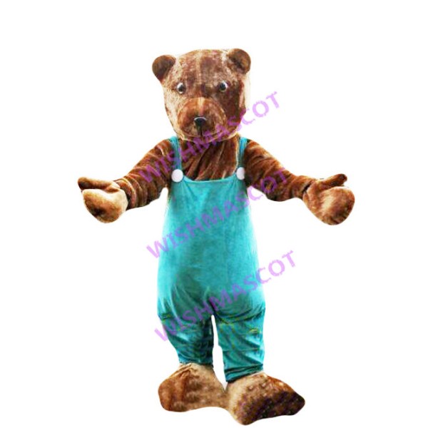 Casual Bear Mascot Costume
