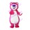 Pink Lotso Bear Mascot Costume