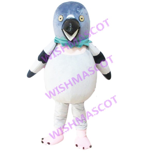 Blue Head Bird Mascot Costume