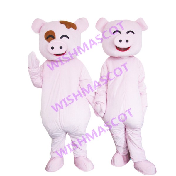 Japanese Patch Pig Mascot Costume