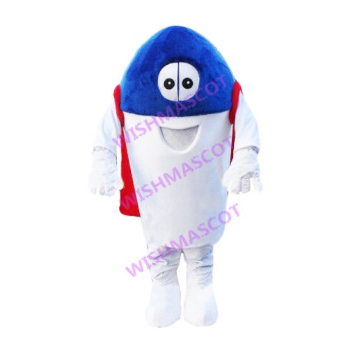 Fired Rocket Mascot Costume