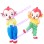 Naughty Red-haired Monkey Mascot Costume