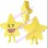 Decorative Plastic Star Mascot Costume