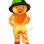 Bear With Oversized Hat Mascot Costume