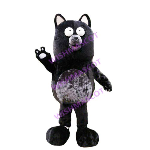 Black Little Raccoon Mascot Costume