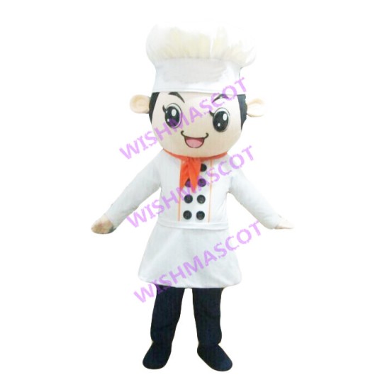 Skilled Chinese Chef Mascot Costume