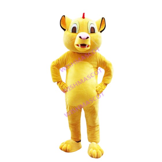 Lion Simba Mascot Costume
