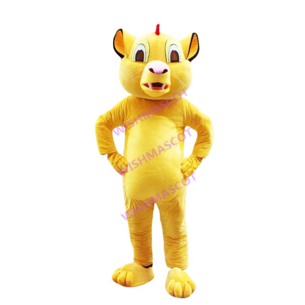 Lion Simba Mascot Costume