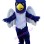Eagle With Angel Wings Mascot Costume