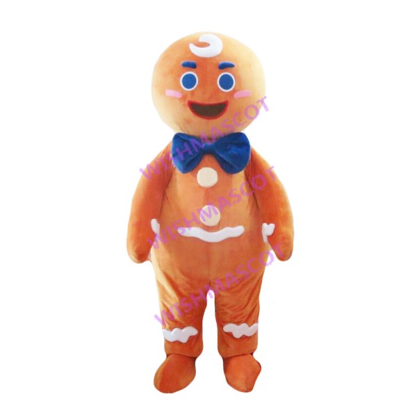 Icing Gingerbread Man Mascot Costume