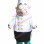 Fat Chef Mascot Costume With Big Smile