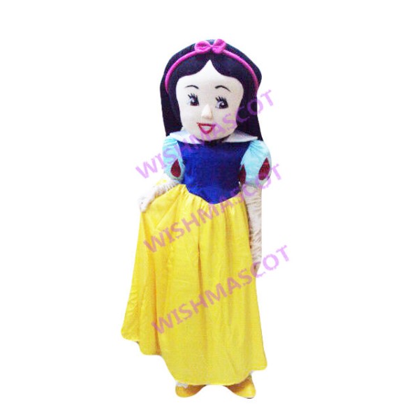 Pretty Snow White Mascot Costume