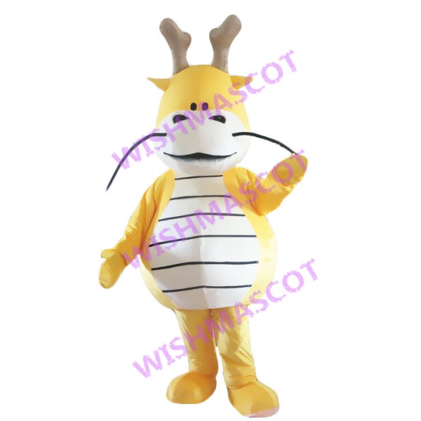 Long Beard Dragon King Mascot Costume