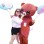 Brown Bear Staff Mascot Costume
