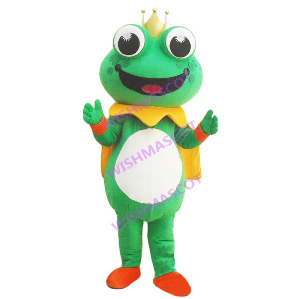 Narcissistic Frog Prince Mascot Costume