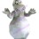 Hippo With Long Eyelashes Mascot Costume