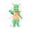 Dragon With Big Nostrils Mascot Costume