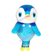 Adventure Blue Penguin Mascot Costume