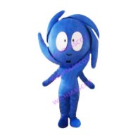 Panicked Whirlwind Doll Mascot Costume