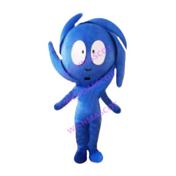 Panicked Whirlwind Doll Mascot Costume