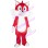 Adult Cartoon Red Fox Mascot Costume