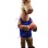 Shot Horse Player Mascot Costume