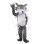 Serious Wolf Leader Mascot Costume