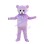 Ribbon Lavender Bear Mascot Costume
