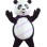 Jubilant Panda Mascot Costume