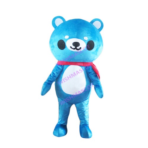 Blue Rilakkuma Mascot Costume