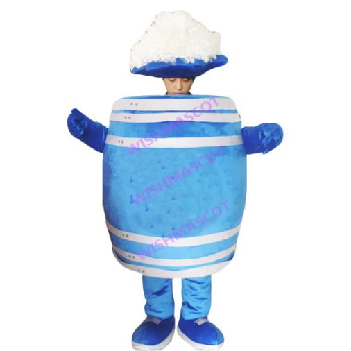 Well-preserved Wine Barrel Mascot Costume