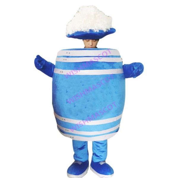 Well-preserved Wine Barrel Mascot Costume