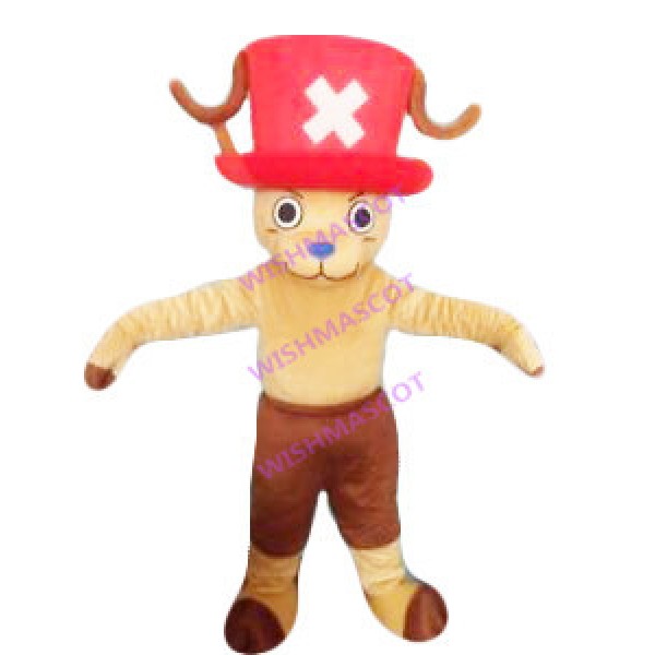 Chopper In Red Hat Mascot Costume