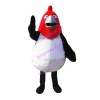 Flapping White Chicken Mascot Costume