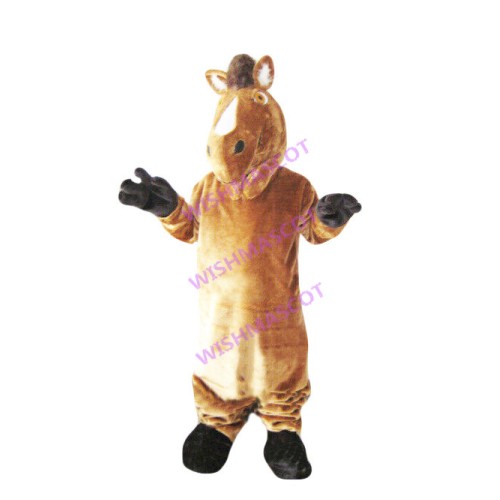 Compromised Adult Horse Mascot Costume