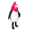 Flapping White Chicken Mascot Costume